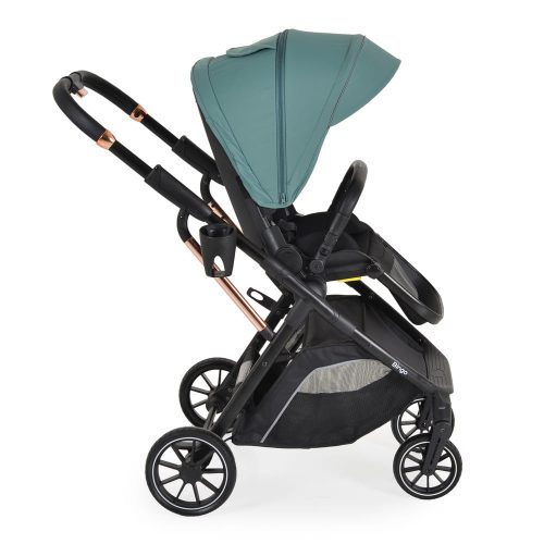 Moni Bingo babakocsi 22kg-ig, sport vázzal, összecsukható 2 irányban marine zöld