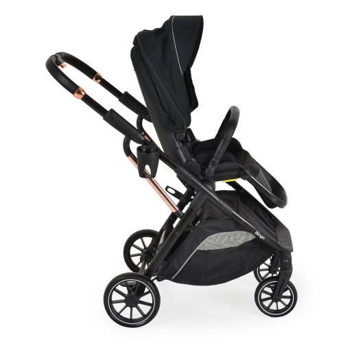 Moni Bingo babakocsi 22kg-ig, sport vázzal, összecsukható 2 irányban antracit