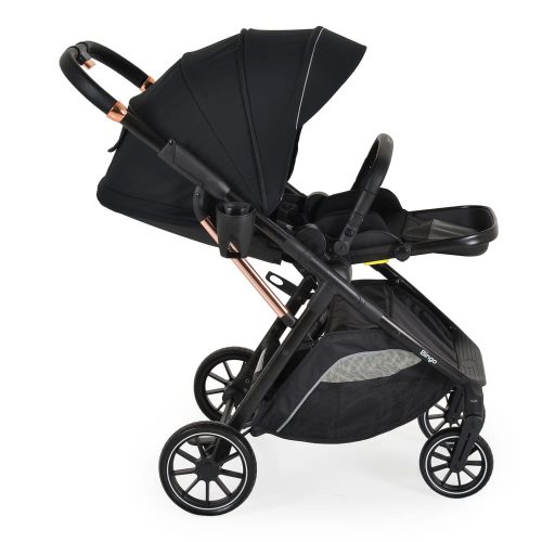 Moni Bingo babakocsi 22kg-ig, sport vázzal, összecsukható 2 irányban antracit