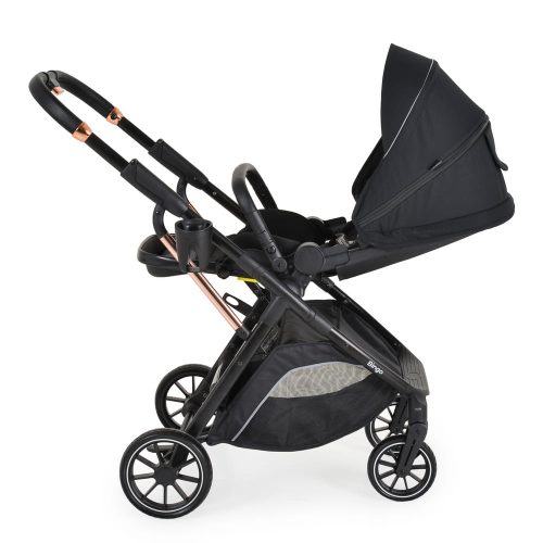 Moni Bingo babakocsi 22kg-ig, sport vázzal, összecsukható 2 irányban antracit