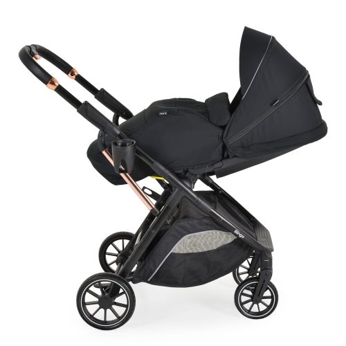 Moni Bingo babakocsi 22kg-ig, sport vázzal, összecsukható 2 irányban antracit