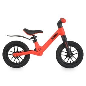   Moni Nimbus futóbicikli 12es fújható, világító kerekekkel piros