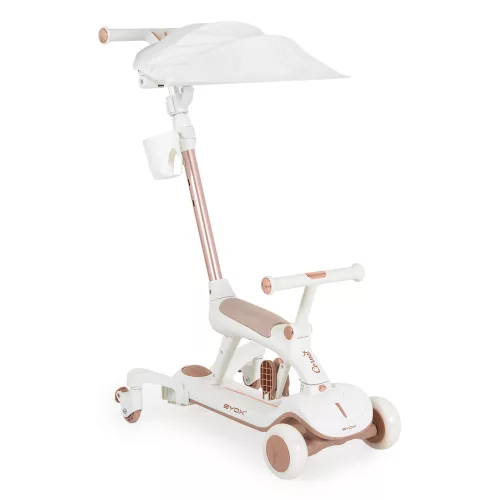 Moni Cornet 6in1 multifunkciós tricikli átalakítható rollerré fehér