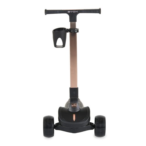 Moni Aero roller, összecsukható, 50kg-ig, 3 kerekű, arany váz fekete