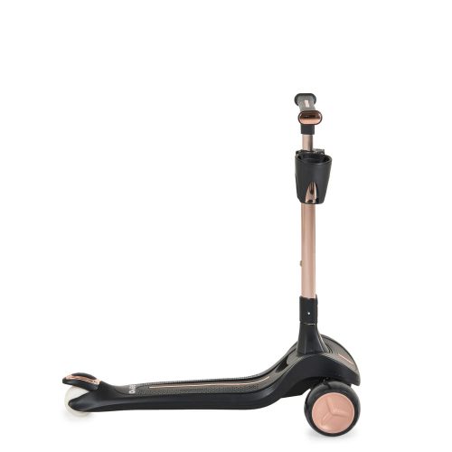 Moni Aero roller, összecsukható, 50kg-ig, 3 kerekű, arany váz fekete