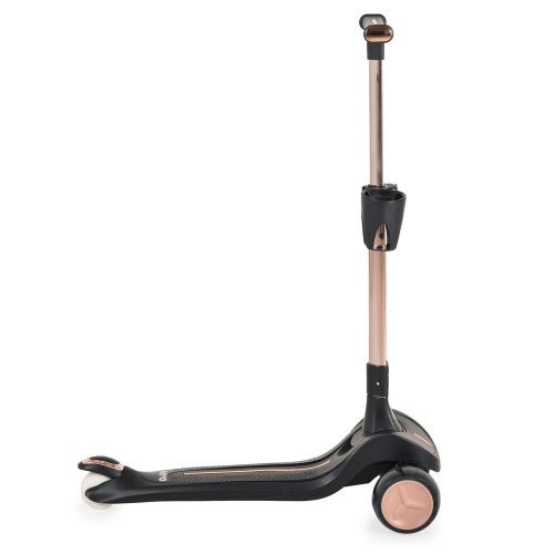 Moni Aero roller, összecsukható, 50kg-ig, 3 kerekű, arany váz fekete