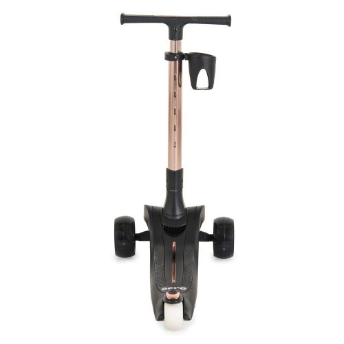 Moni Aero roller, összecsukható, 50kg-ig, 3 kerekű, arany váz fekete