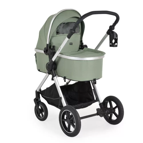 Moni Alina 2in1 babakocsi szett átalakítható babakocsi+autós hordozó s.zöld