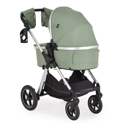 Moni Alina 2in1 babakocsi szett átalakítható babakocsi+autós hordozó s.zöld