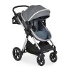 Moni Alina 2in1 babakocsi szett átalakítható babakocsi+autós hordozó titanium szürke