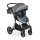 Moni Alina 2in1 babakocsi szett átalakítható babakocsi+autós hordozó titanium szürke