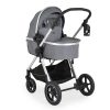 Moni Alina 2in1 babakocsi szett átalakítható babakocsi+autós hordozó titanium szürke