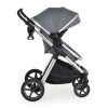Moni Alina 2in1 babakocsi szett átalakítható babakocsi+autós hordozó titanium szürke
