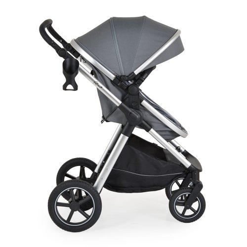 Moni Alina 2in1 babakocsi szett átalakítható babakocsi+autós hordozó titanium szürke