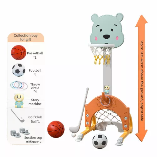 Moni Moni kosárpalánk sport játékszett macis