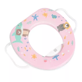 Moni WIGGLE wc szűkítő kapaszkodóval mintás PINK