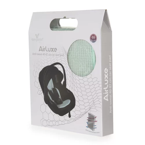 Moni AIRLUXE autós hordozó párna, izzadásgátlós 40-87cm MENTA