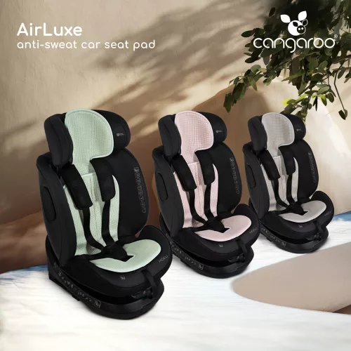 Moni AIRLUXE autósülés párna izzadásgátlós 76-150cm ülésre PINK