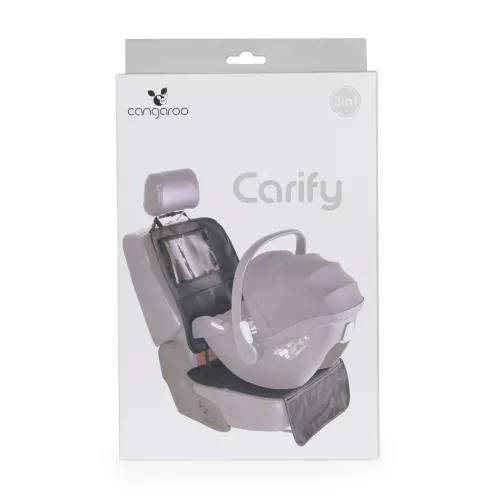 Moni CARIFY ülésvédő 3in1 FEKETE