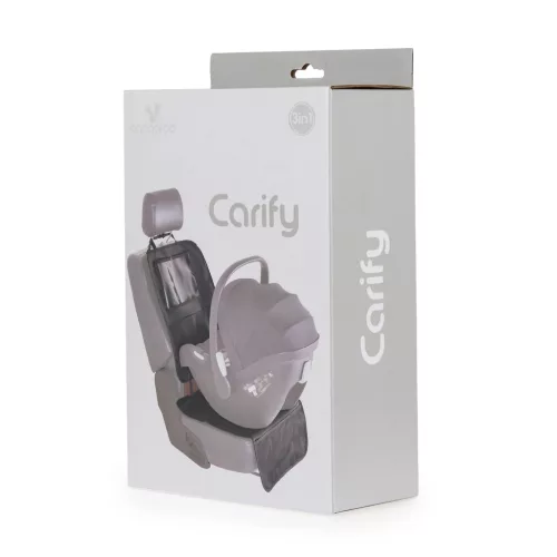 Moni CARIFY ülésvédő 3in1 FEKETE