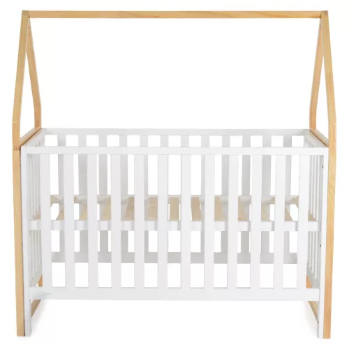 Moni ASTRA fa babaágy házikó alakú, 3 magasságban állítható 60x120cm