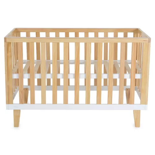 Moni WHISPER fa babaágy 3 magasságban állítható 60x120cm NATUR