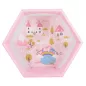 Moni PLAYBOX utazó járóka 6szögletű PINK