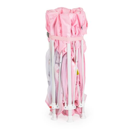 Moni Playbox utazó járóka 6szögletű pink