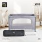 Moni Uno utazóágy1 szintes zippes kibújóval bézs