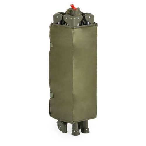 Moni Uno utazóágy 1 szintes zippes kibújóval zöld