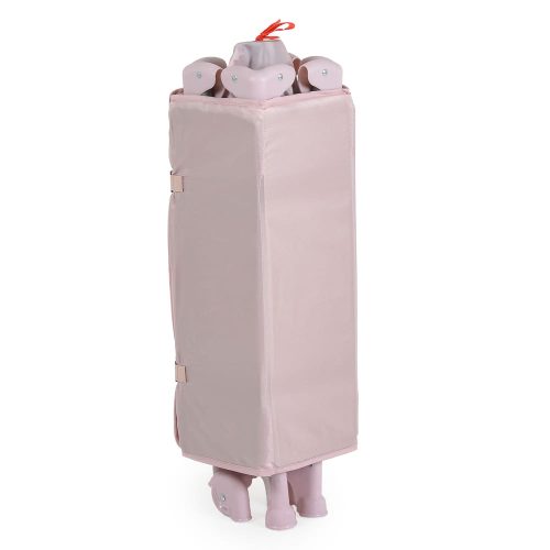 Moni Uno utazóágy 1 szintes zippes kibújóval pink