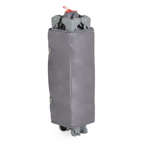 Moni Uno utazóágy1 szintes zippes kibújóval szürke