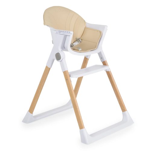 Moni Almond etetőszék bőr ülés bézs