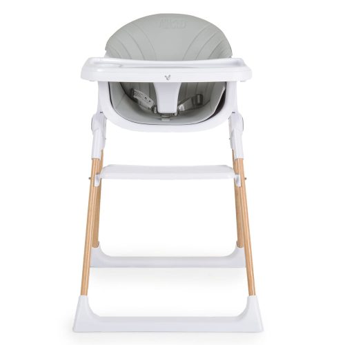 Moni Almond etetőszék bőr ülés szürke