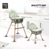 Moni BISCOTTI etetőszék 2in1 MENTA