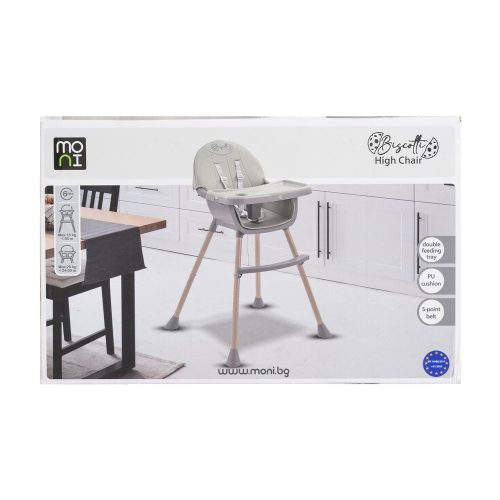 Moni Biscotti etetőszék 2in1 szürke