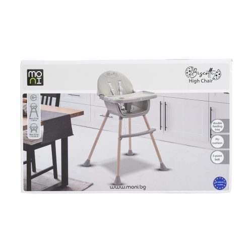 Moni Biscotti etetőszék 2in1 szürke