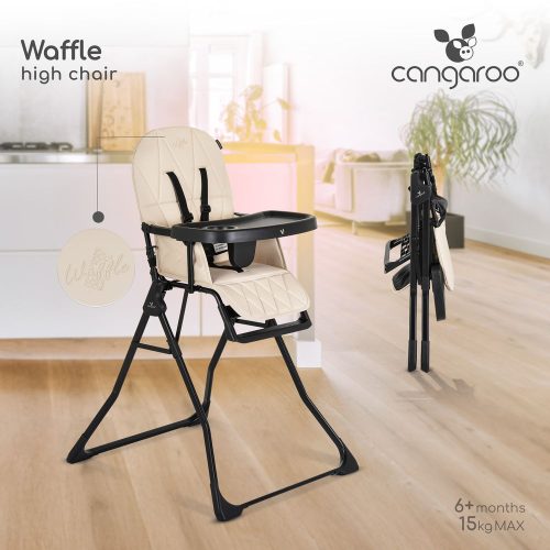 Moni Waffle etetőszék bézs