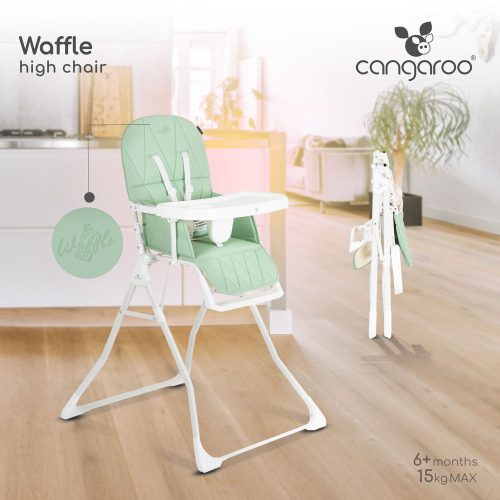 Moni Waffle etetőszék zöld