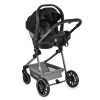 Moni Giselle babakocsihoz autós hordozó szürke