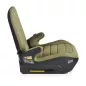   Moni Galaxy ülésmagasító háttámlával 125-150cm, isofix zöld
