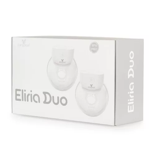 Moni Eliria duo kéz nélküli mellszívó pulóver alá 2 tartályos fehér