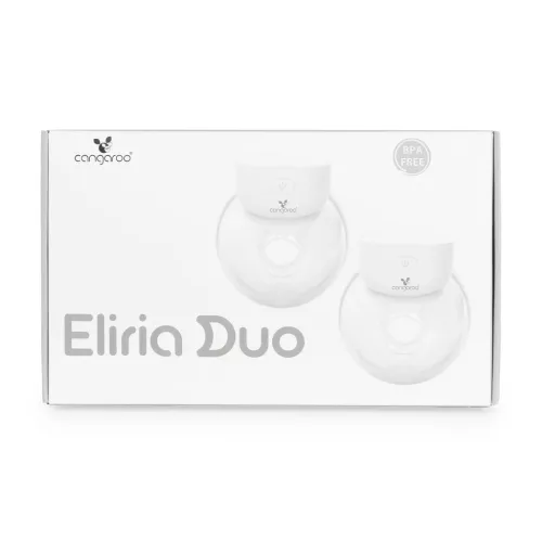 Moni ELIRIA DUO kéz nélküli mellszívó pulóver alá 2 tartályos FEHÉR