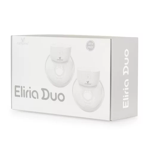 Moni Eliria duo kéz nélküli mellszívó pulóver alá 2 tartályos fehér