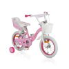 Moni Byox flower pinky gyerek kerékpár 14es lány pink