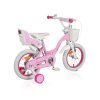 Moni Byox flower pinky gyerek kerékpár 14es lány pink