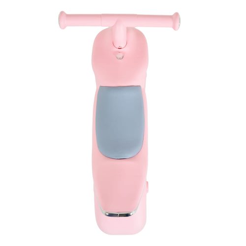 Moni Mini cruze futóbicikli, ráülős járgány, kismotor, zenélő, óriás kerekekkel rózsaszín