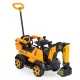 Moni Bumblebee ráülős akkus vezethető kotrógép 50kg-ig sárga/fekete