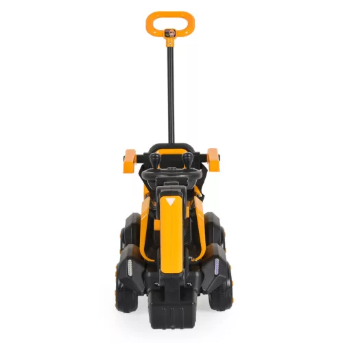 Moni BUMBLEBEE ráülős akkus vezethető kotrógép 50kg-ig SÁRGA/FEKETE