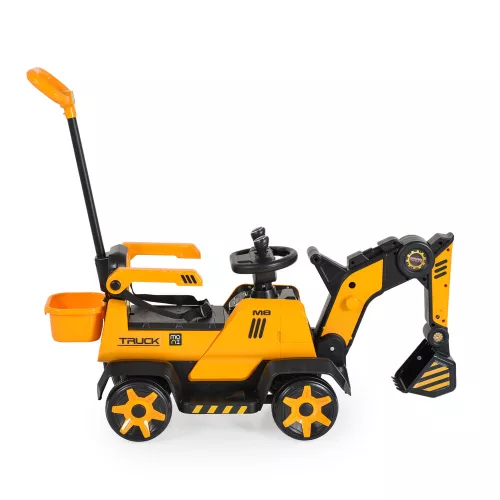 Moni Bumblebee ráülős akkus vezethető kotrógép 50kg-ig sárga/fekete